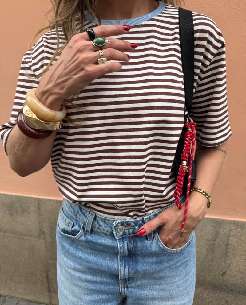 T-shirt Over Listra SKY Brown