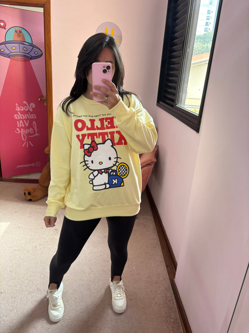 Blusa Moletom Hello Kitty Colors