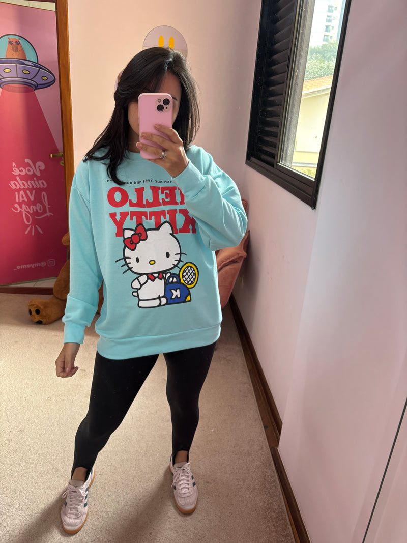 Blusa Moletom Hello Kitty Colors