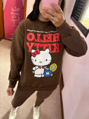 Blusa Moletom Hello Kitty Colors