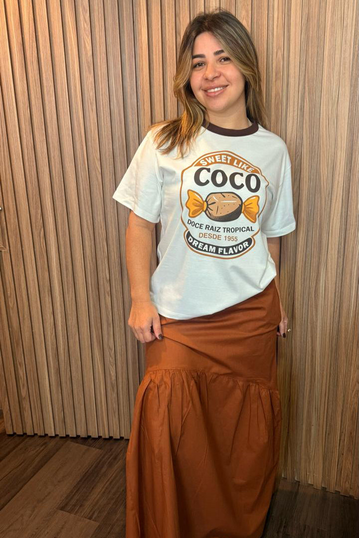 T-shirt Bala De Coco