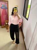 Calça Aladim Tricot Preto