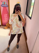T-shirt Over Paisley Bandana