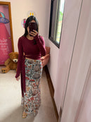 Blusa Marsala Amarração