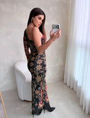Vestido Midi Tule Borboleta
