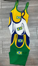 Blusa Regata Brasil Verde