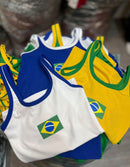 Blusa Regata Brasil Verde