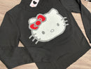 Blusa Tricot Hello Kitty PRETO