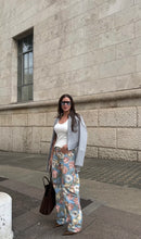 Calça Jeans Floral