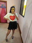 T-shirt Coração