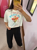 T-shirt Cropped Ice Cream