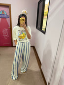 T-shirt Cropped Banana