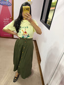 T-shirt Over Gelato Amarela