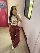 Calça Xadrez P