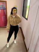 Jaqueta Bomber Nude M