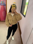 Jaqueta Bomber Nude M