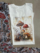 T-shirt Over Cogumelos