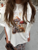 T-shirt Over Cogumelos