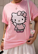 T-shirt Over Candy Colors | HELLO KITTY