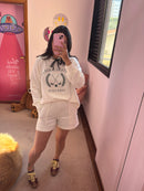 Conjunto Moletinho Branco HUSH