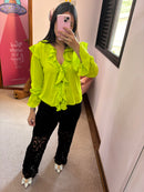 Blusa Bata Verde MY LIFE BRAND