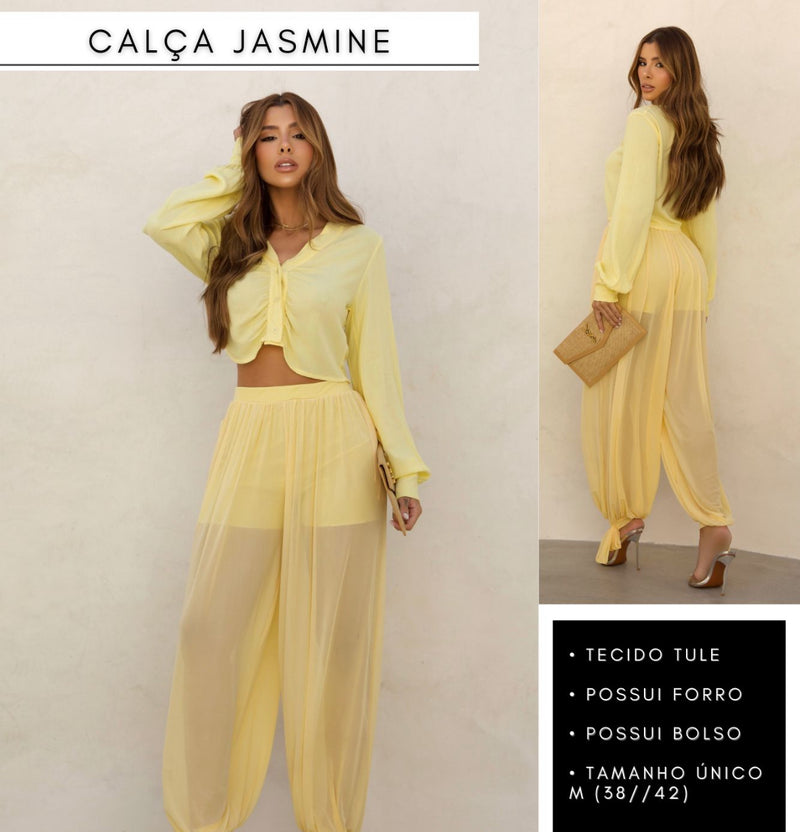 Calça Jasmine Aladim Candy Color