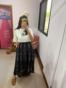 Saia Midi Floral