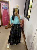 T-shirt Over Azul M