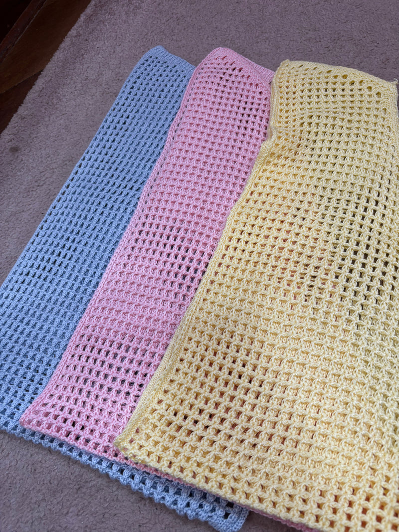 Lenço Crochê Candy Color
