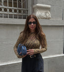 Blusa Tule Zebra Amarelo