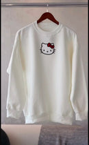 Blusa Moletom Over Hello Kitty