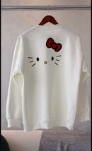 Blusa Moletom Over Hello Kitty