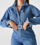 Jaqueta Cropped Western