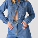 Jaqueta Cropped Western
