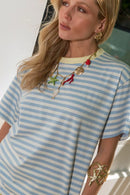 T-shirt Listra Over Azul