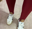 Calça Legging Pezinho | Bordo
