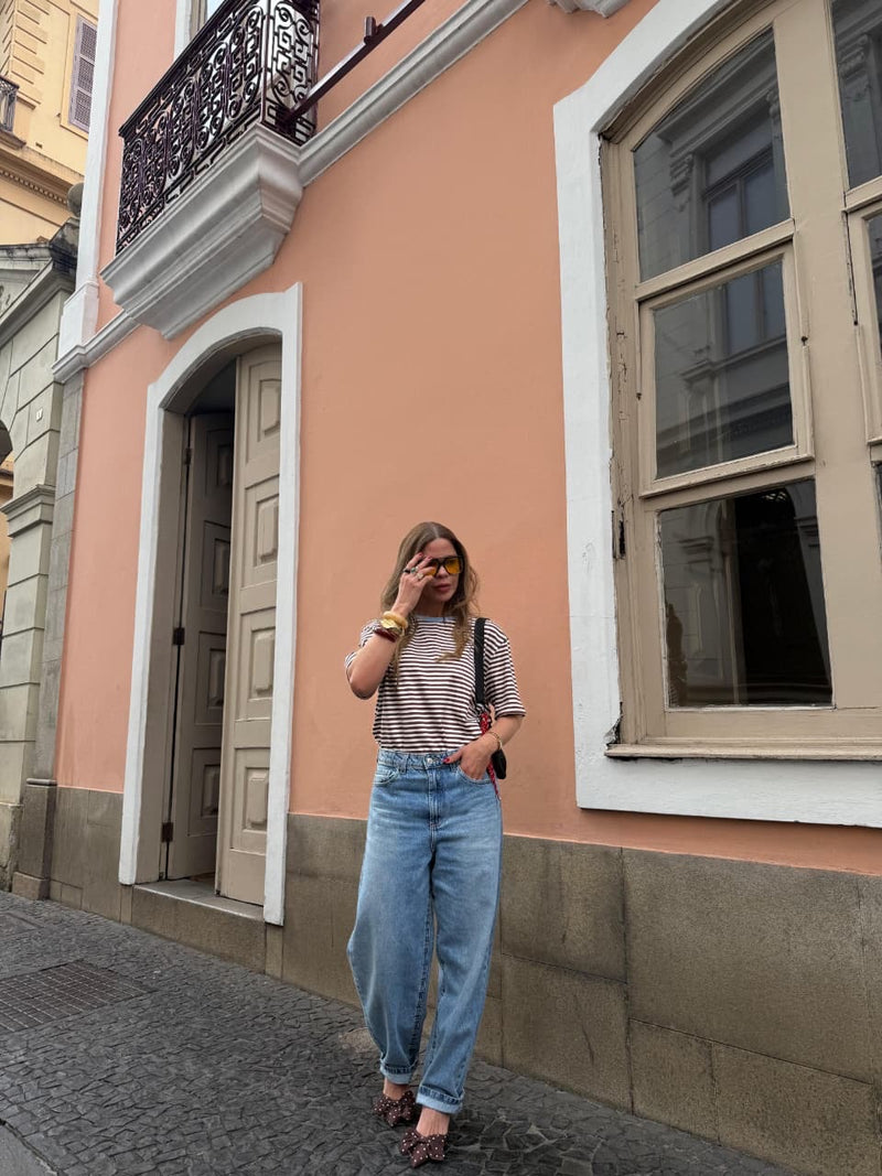 T-shirt Over Listra SKY Brown