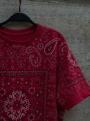 T-shirt Over Bandana Vermelha - G