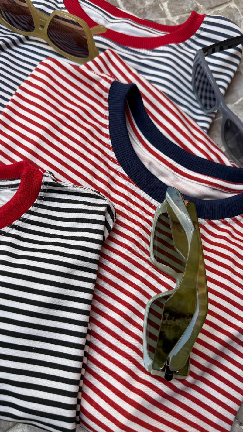 T-shirt Listra Vermelha G