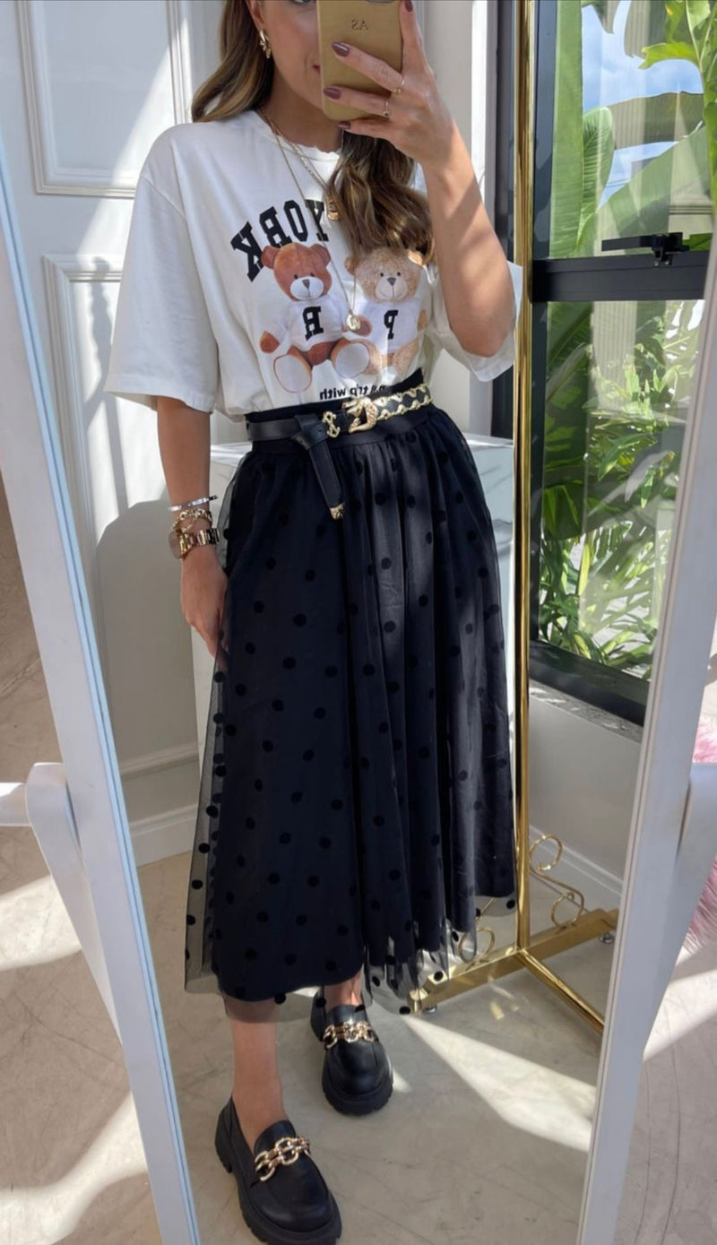 Saia Midi Tule